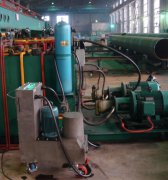 離心式真空凈油機(jī)在東營勝利鋼管廠工作現(xiàn)場圖